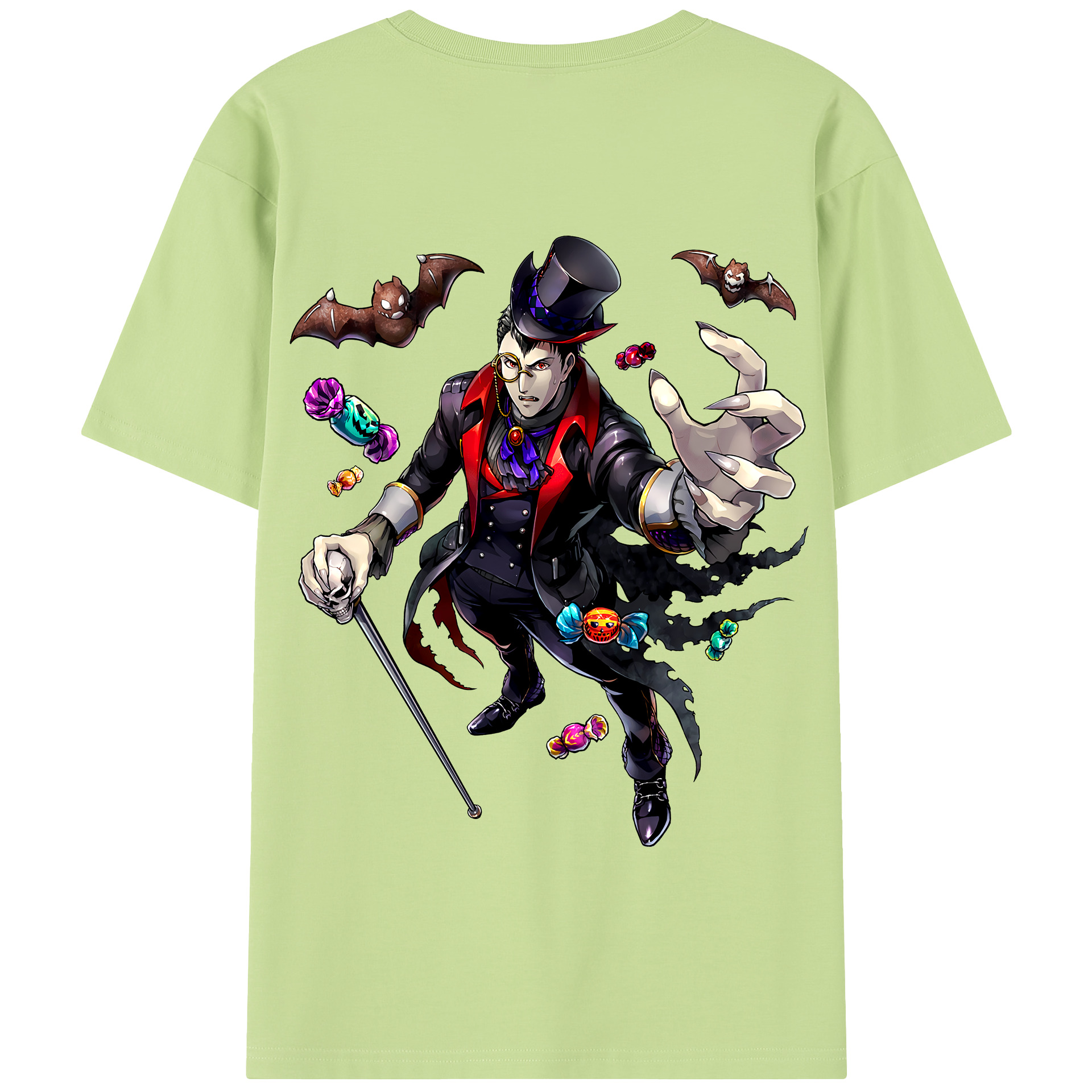 （画像用） 進撃の巨人 Attack on Titan 綿100％半袖Tシャツ（背面プリント）